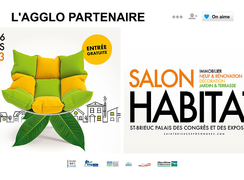 Salon de l’Habitat de Saint Brieuc les 15, 16 et 17 mars 2024